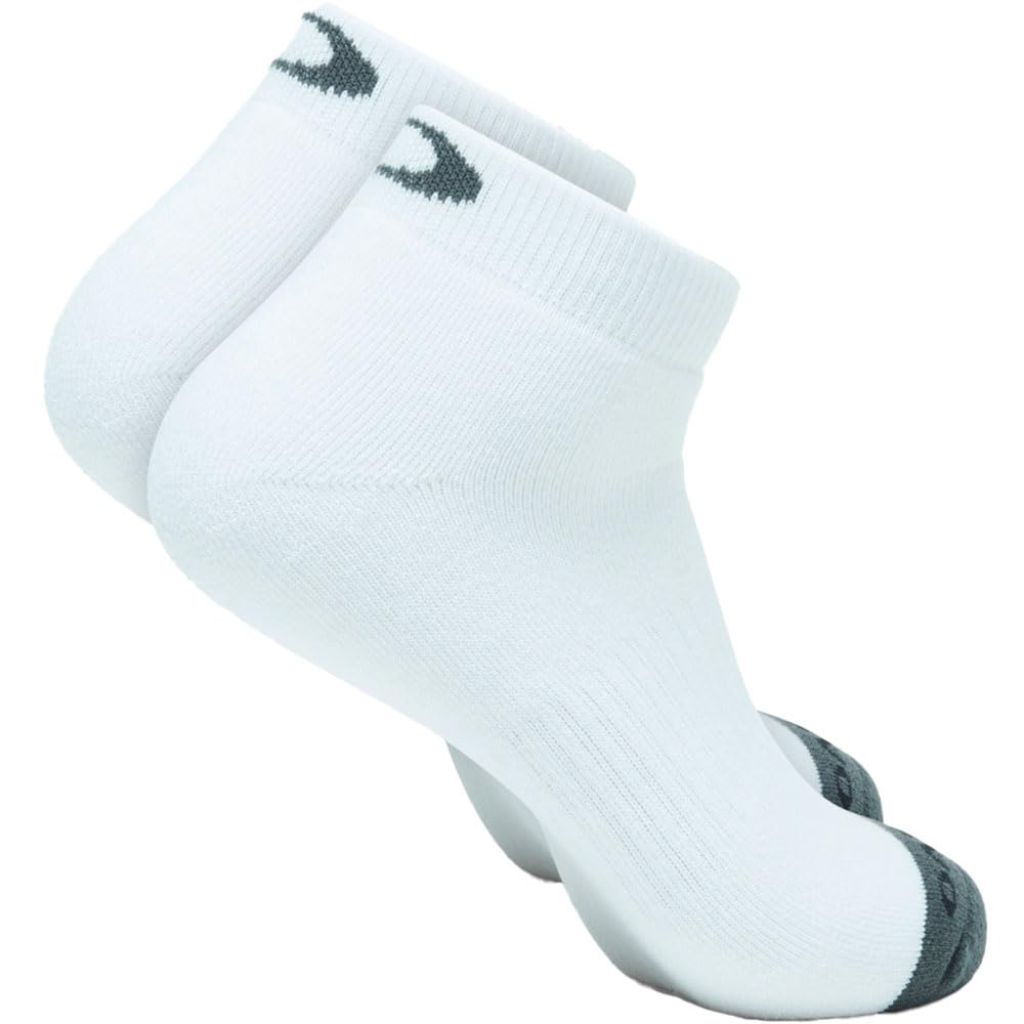SZ M, Oakley Men's 5-Pack No Show Socks, White