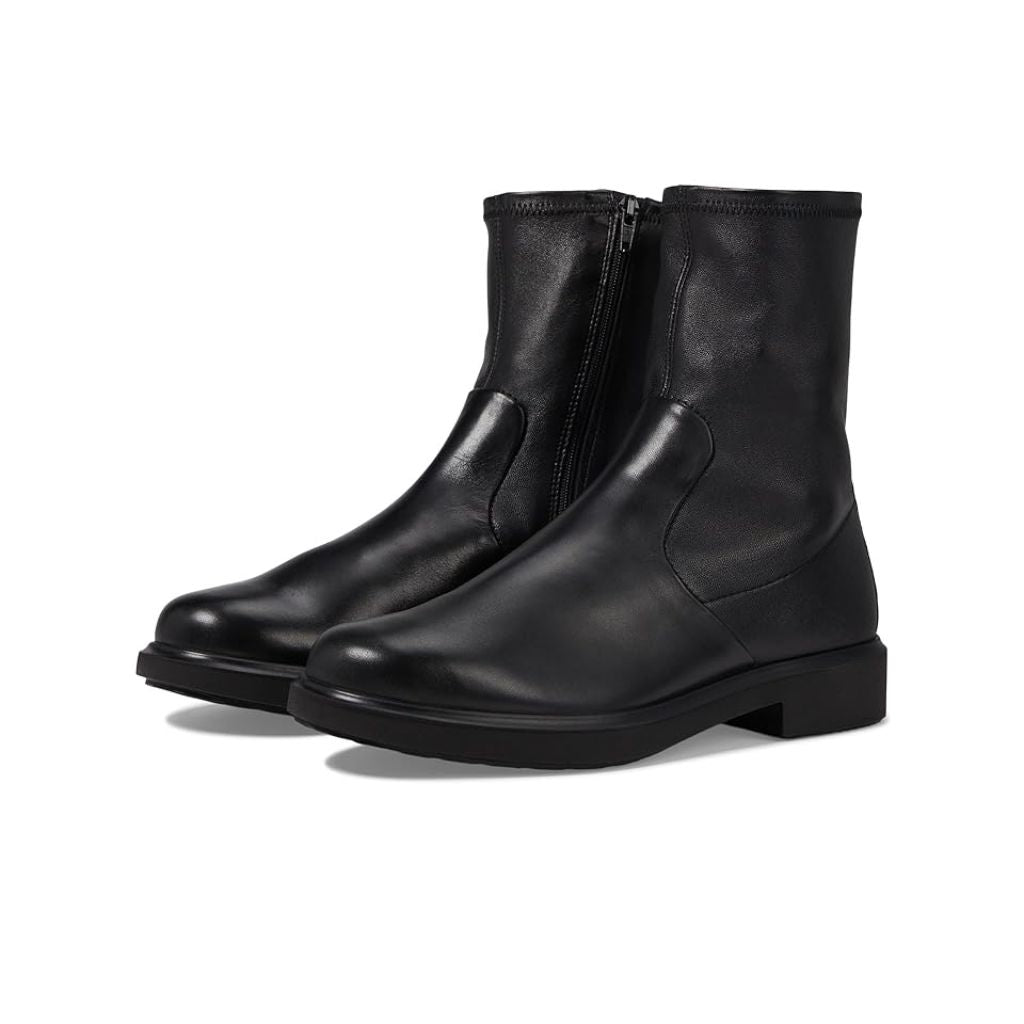 ECCO Women's Amsterdam Stretch Ankle Boots - Black, Size 6