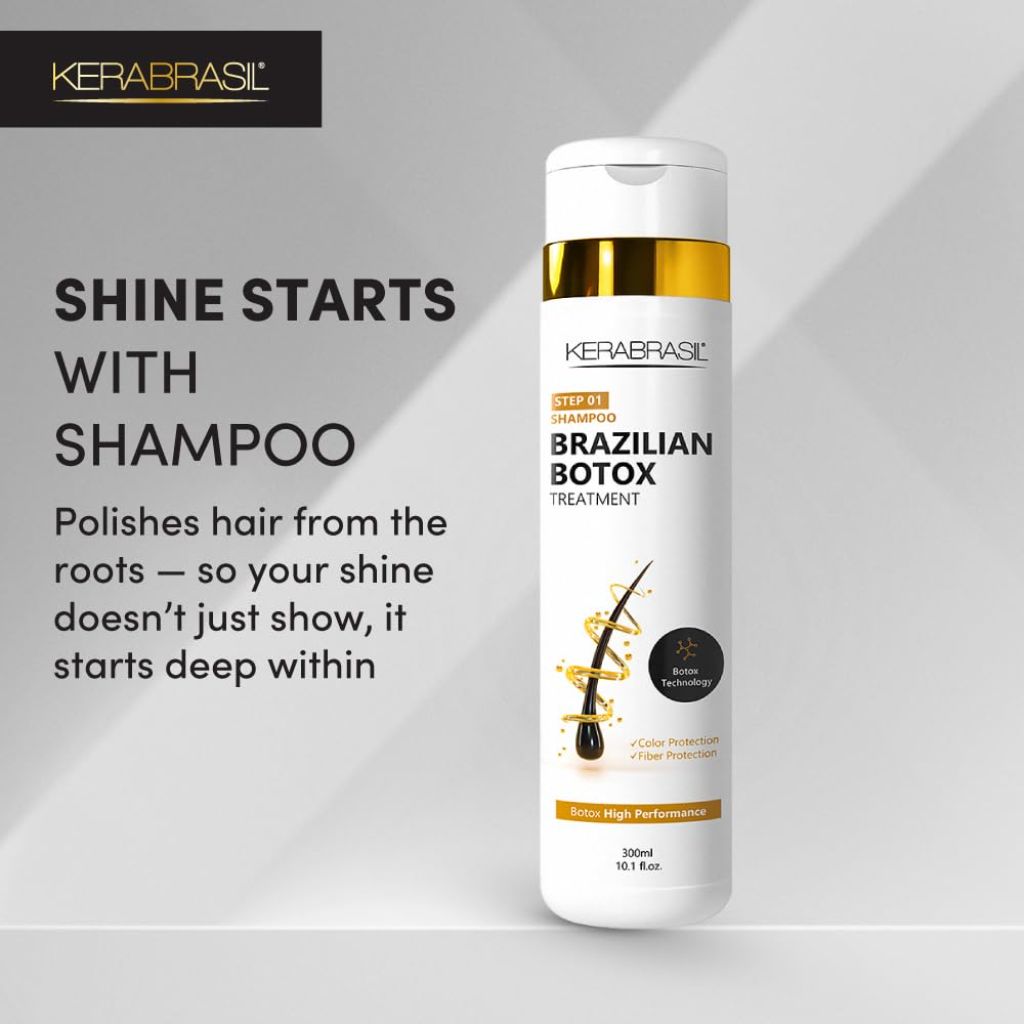 Kerabrasil STEP 01 Brazilian Botox (Keratin) - 10.1 fl. oz