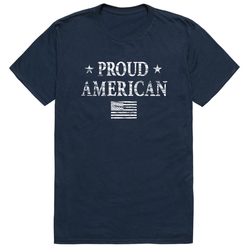 Rapiddominance America Tees Navy T-Shirt - Size Large