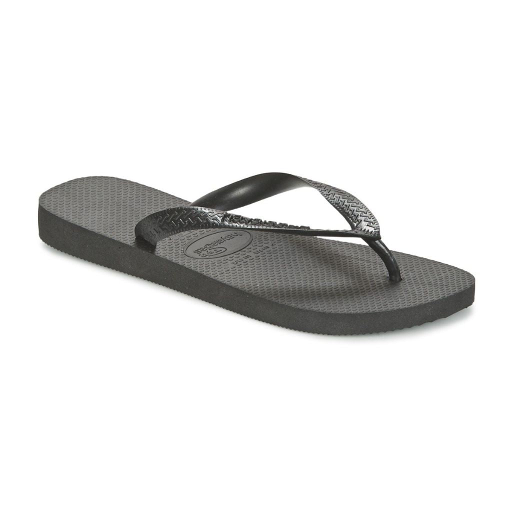 Havaianas Top Kids Flip Flops - Black - Size 8W/6M (22.0 cm)