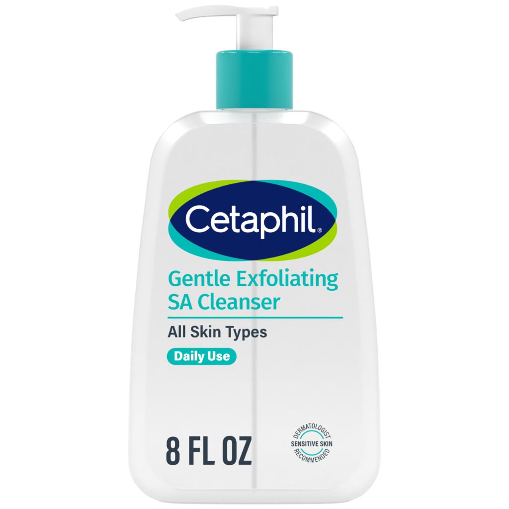 Cetaphil Gentle Exfoliating SA Cleanser, Foaming Gel Cleanser - 8 fl. oz.