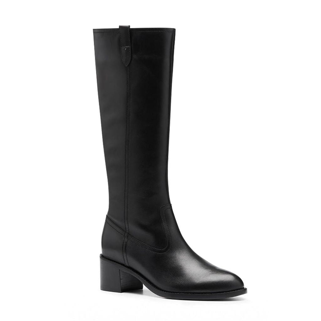 Coutgo Womens Knee High Boots, Black - Size 8.5