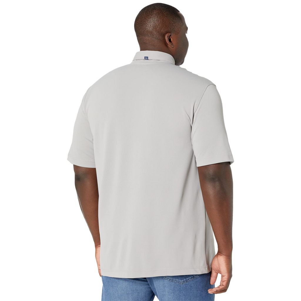 Cutter & Buck mens Short Sleeve Virtue Eco Pique Recycled Polo Shirt, Polished, 2X US