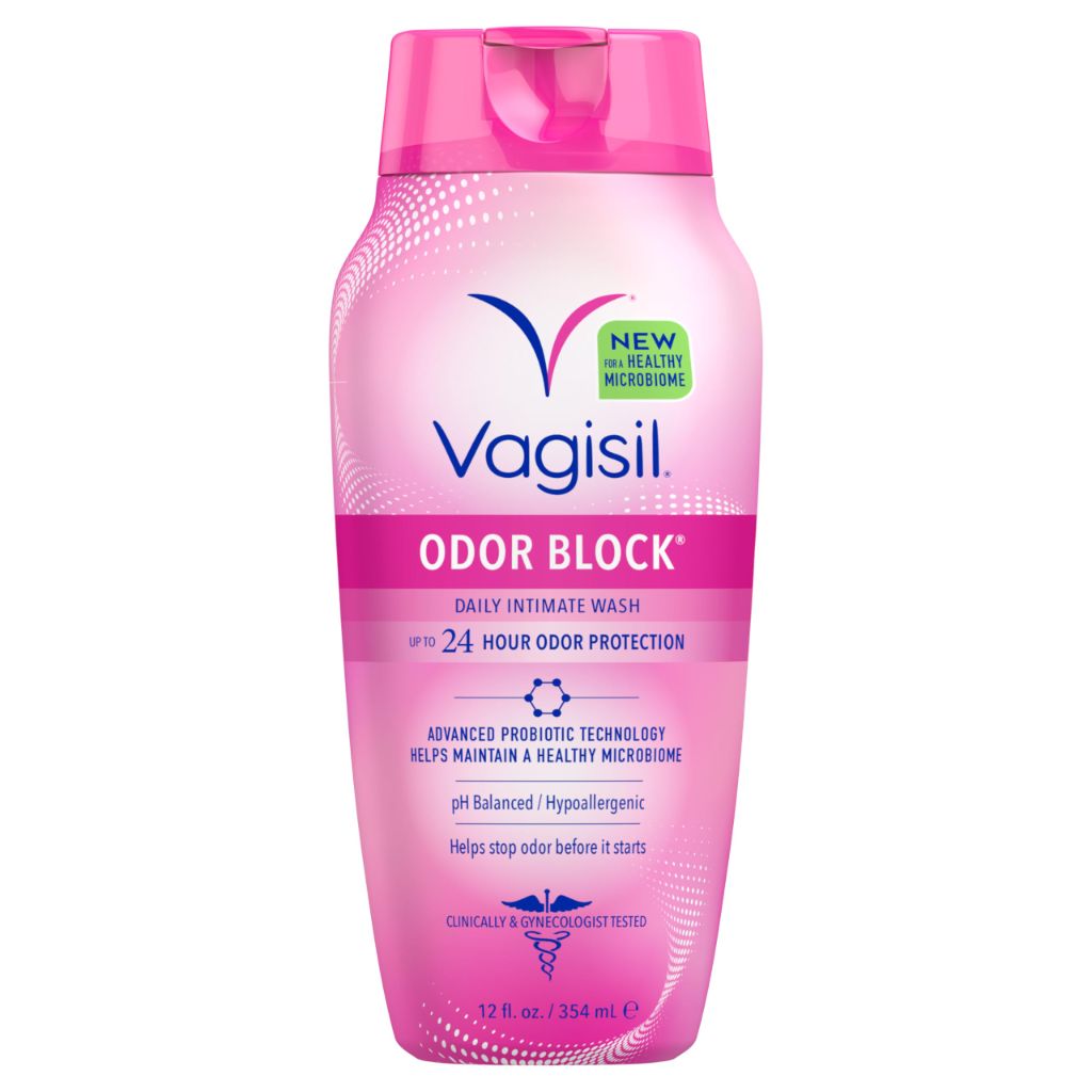 Vagisil Feminine Wash for Intimate Area Hygiene, Odor Block, Hypoallergenic | 12 oz