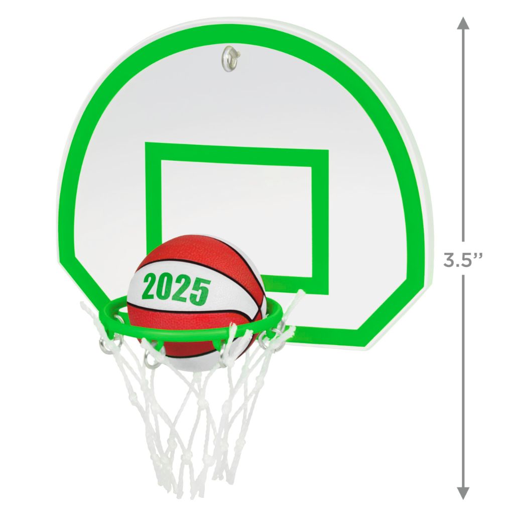 Hallmark Keepsake Christmas Ornament, Basketball Star 2025