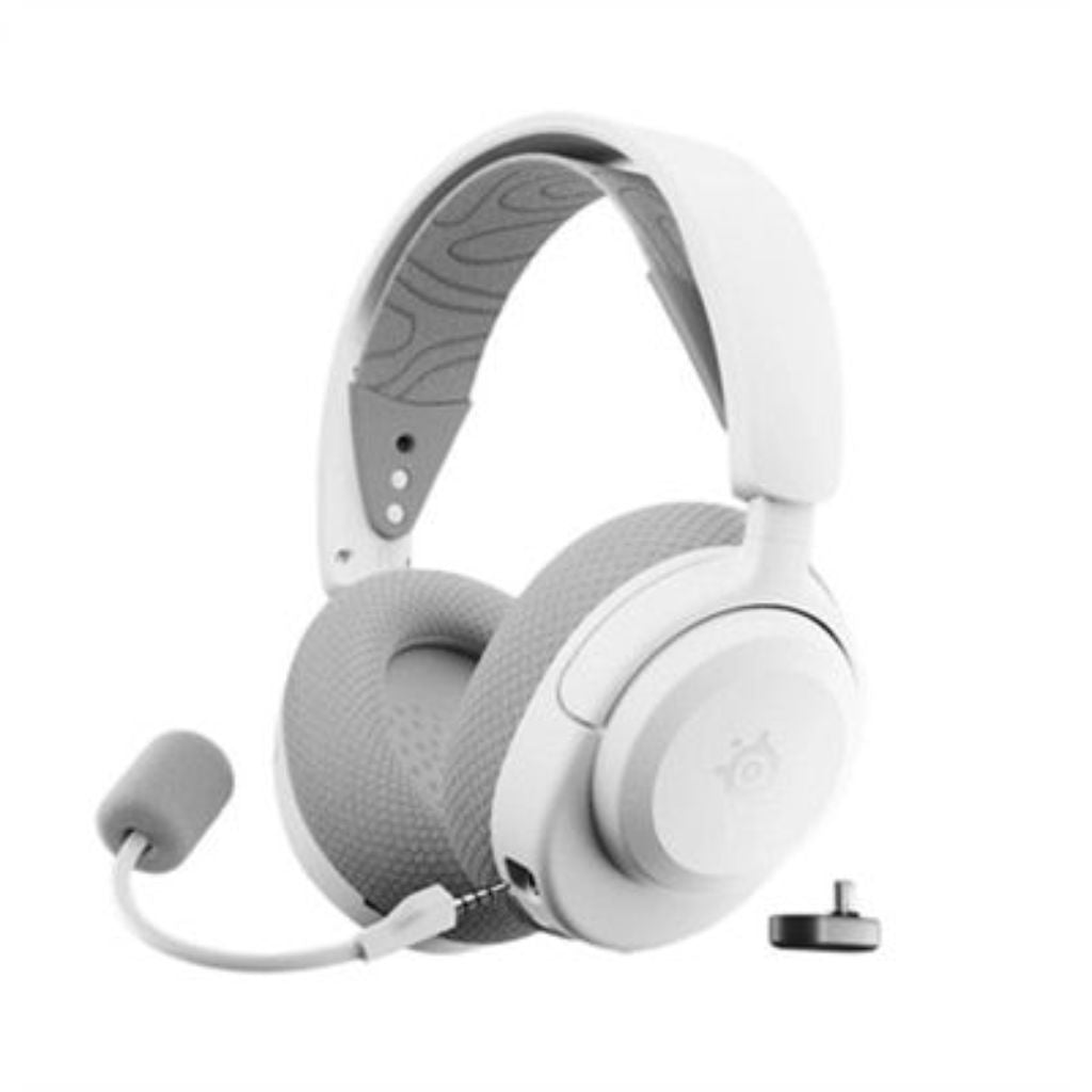 SteelSeries Arctis Nova 3X Wireless Multi-Platform Gaming Headset — 40 HR Battery — 2.4GHz/Bluetooth — Xbox  PS5  PC  Switch  Mobile — White