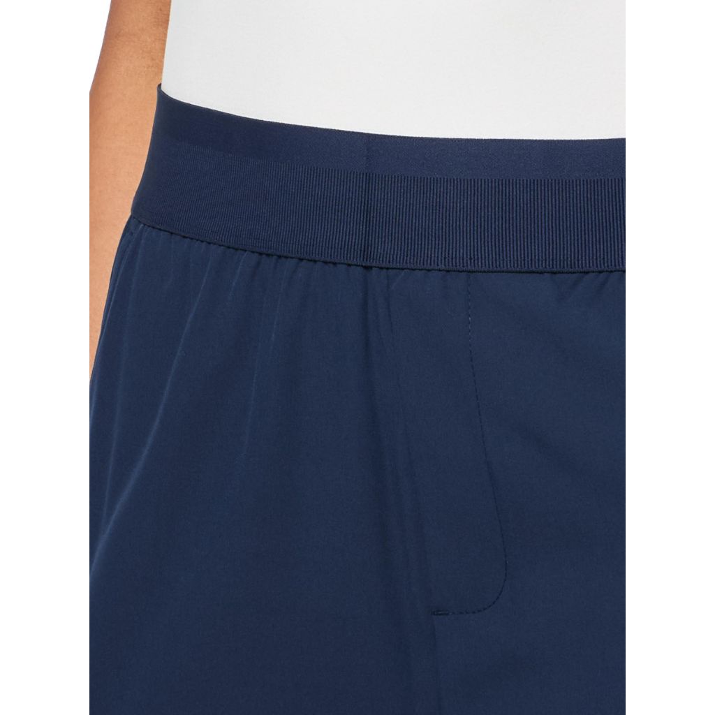 SZ 2XL, PGA Tour Women's Flowy Golf Pants with Tummy Control - Elastic Waistband & Stretch Fabric, Peacoat