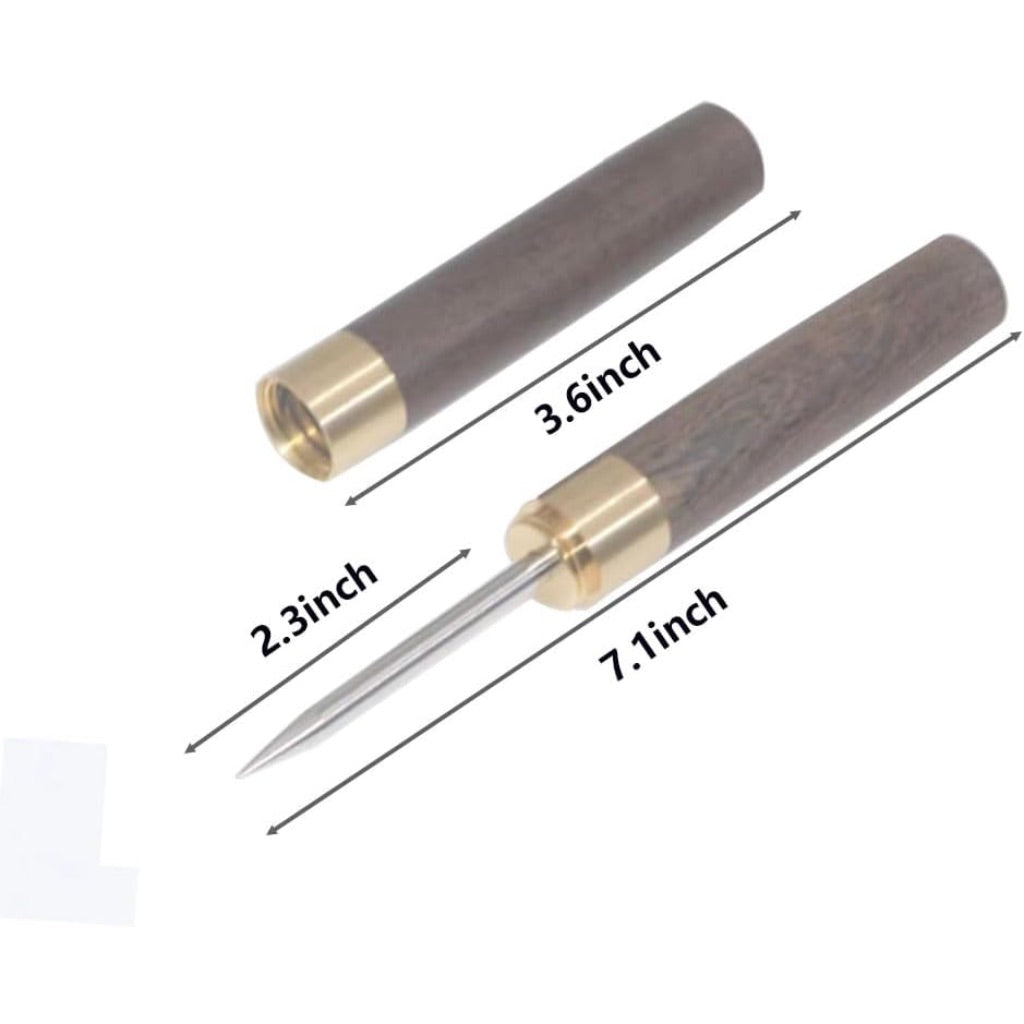 Ice Pick for Breaking Ice,ice pick tool with Safety Cover for Kitchen, Bars, Bartender, Restaurant (TwoTone)