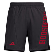 adidas Men's D4T Woven Shorts, 7" Inseam - Indiana University, Black/Victory Red (XXL)