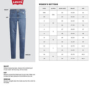 SZ 33 x 28 Women's Levi's® 311™ Shaping Skinny Jeans