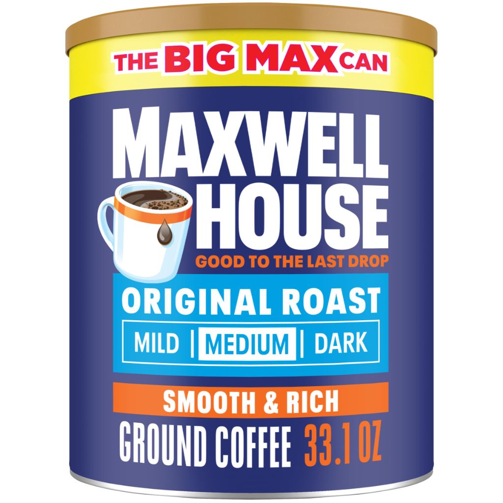 Maxwell House Original Roast Ground Coffee, 33.1oz