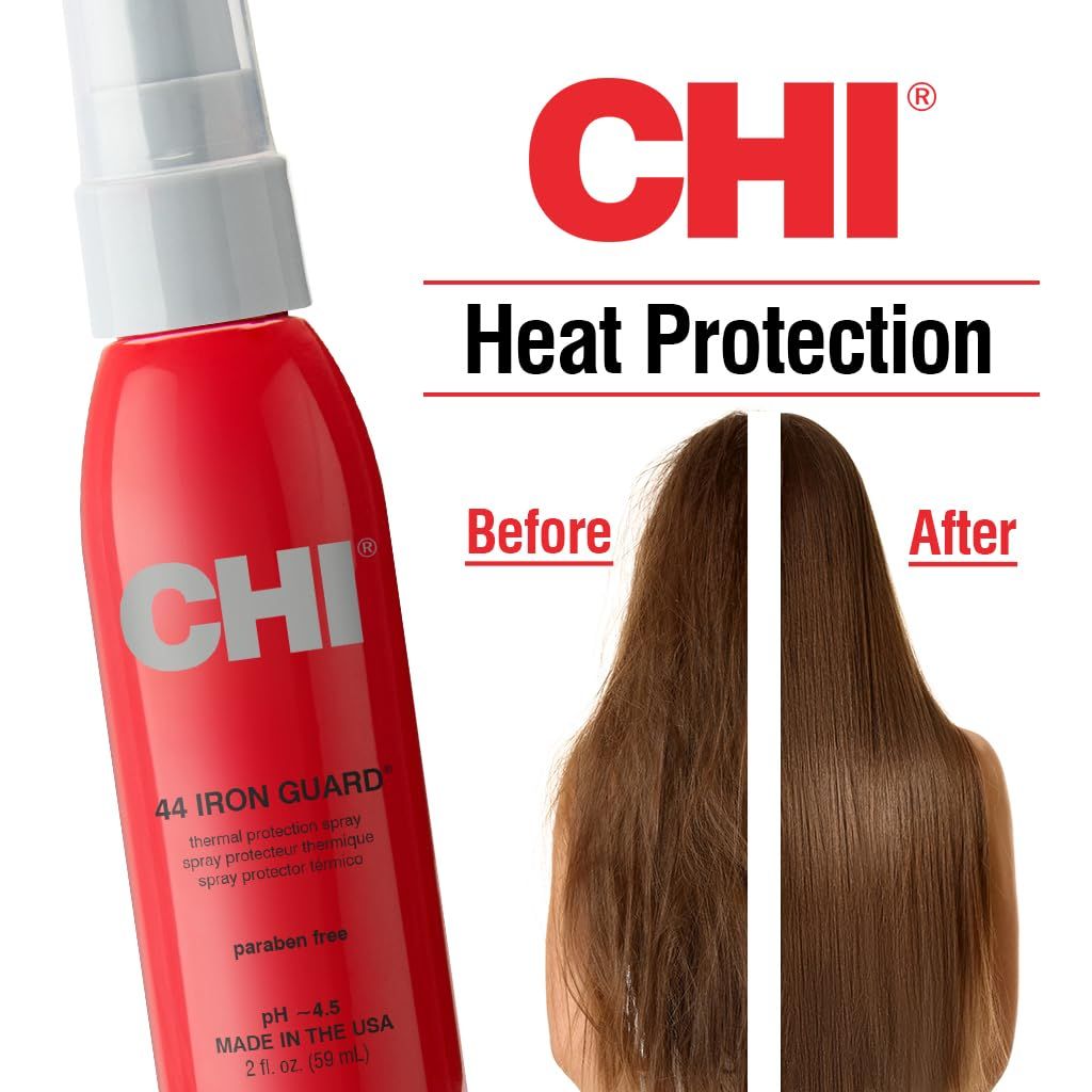 CHI 44 Iron Guard Thermal Protection Spray for Hair, 2 Fl Oz