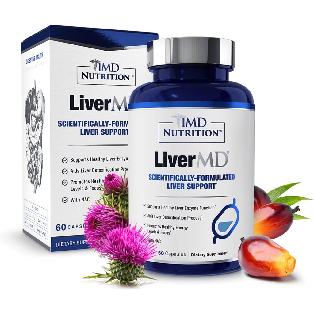 1MD Nutrition LiverMD - Liver Support Supplement  | 60 Capsules