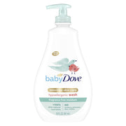 Baby Dove Sensitive Skin Care Baby Wash, Washes Away Bacteria - 20oz