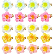 Jimmidy Women Hair Accessories 20Pc Hawaiian Plumeria Hair Clip