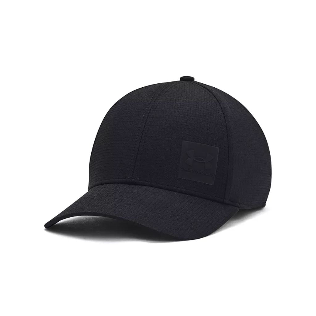 Under Armour Unisex Adult Iso-Chill ArmourVent Stretch Fit Hat - Black, M/L