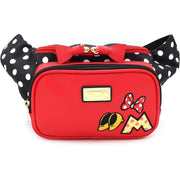 Minnie Mouse Ribbon Travel Bow Fanny Pack/Crossbody Bag