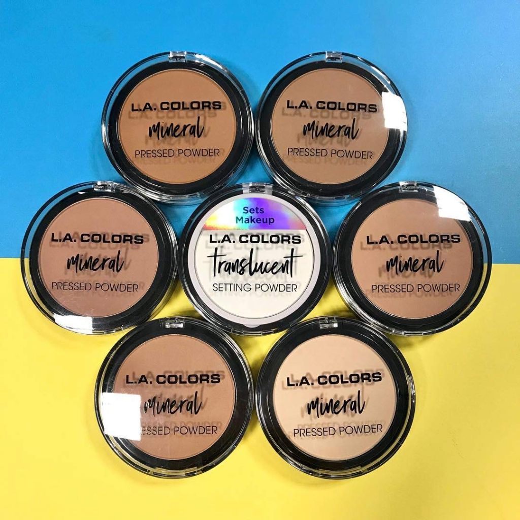 L.A. COLORS Mineral Pressed Powder, Classic Tan CMP377