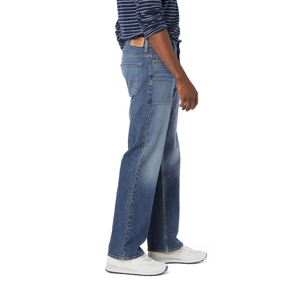 Levi Strauss Signature Gold Men's Loose Fit Jeans, Rolling Dune, 36Wx29L