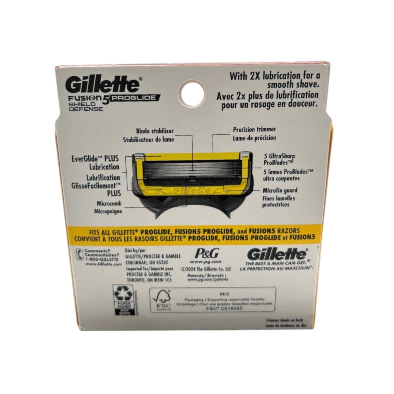 Gillette Fusion5 ProGlide Shield Razor Refills