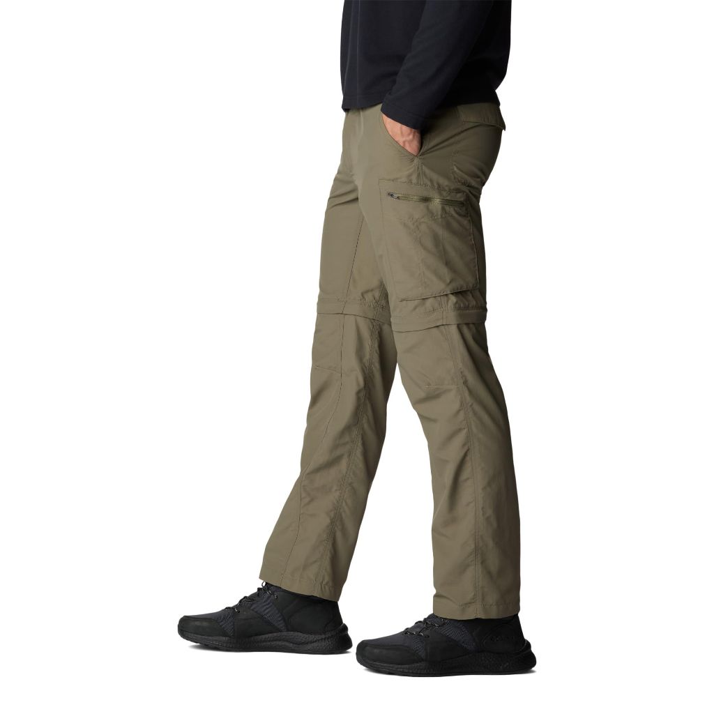 Columbia Men's Silver Ridge Convertible Pant, Stone Green, SZ 36
