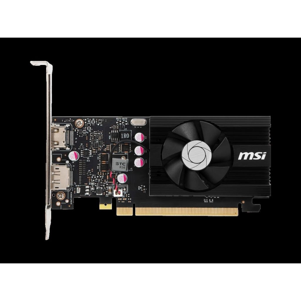 MSI GeForce GT 1030 4GB GDDR4 PCI Express 3.0 x16 (uses x4) ATX Video Card GT 1030 4GD4 LP OC