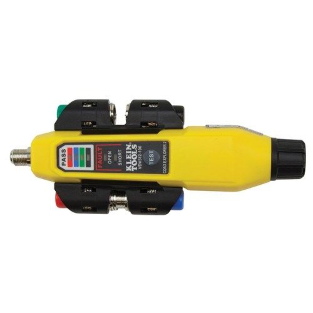 Klein Tools VDV512-101 Coax Explorer 2 Tester & Remote Kit, Up to 4 Locations