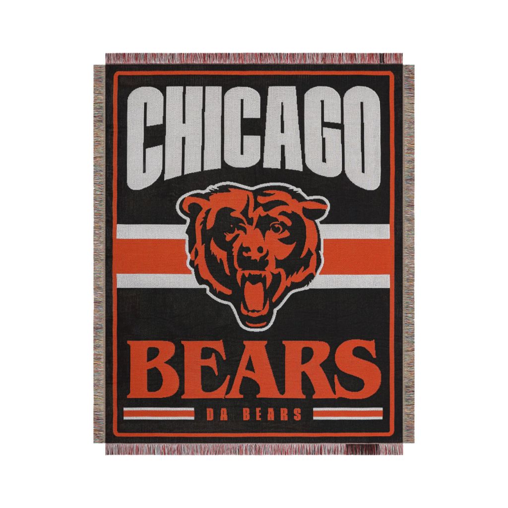 FOCO Chicago Bears NFL Team Logo Woven Tapestry - 46" x 60"