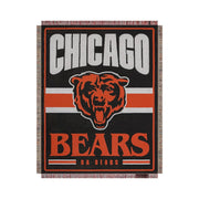 FOCO Chicago Bears NFL Team Logo Woven Tapestry - 46" x 60"