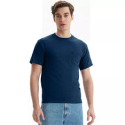 Hanes Men's Beefy-T Adult Pocket Short Sleeve T-Shirt - Blue, Size S (2 Pack)