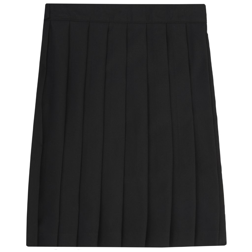 French Toast Girls School Uniform Adjustable Waist Mid Length Pleated Skirt  Size 16