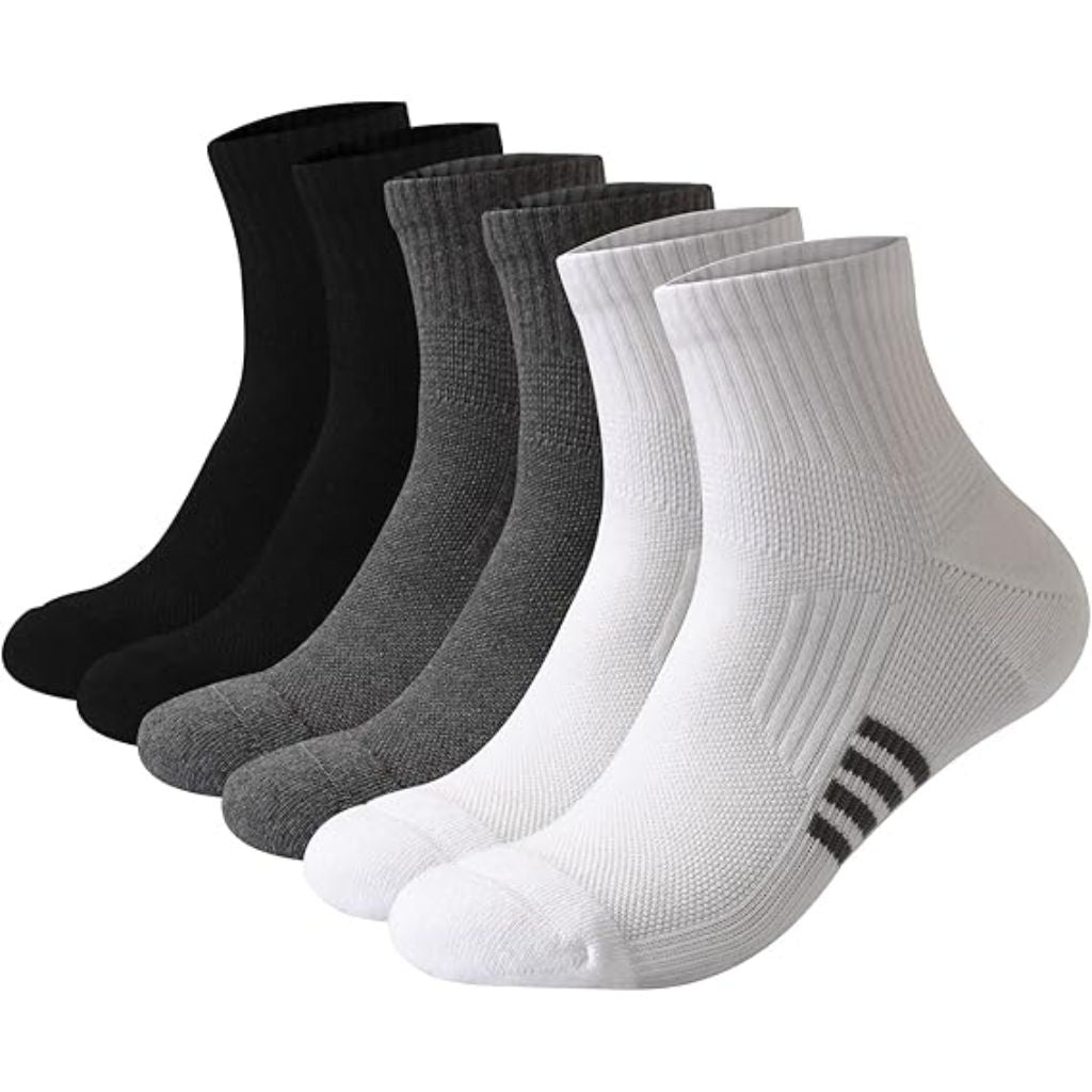 Wildarms Men's 6 Pack Running Socks -