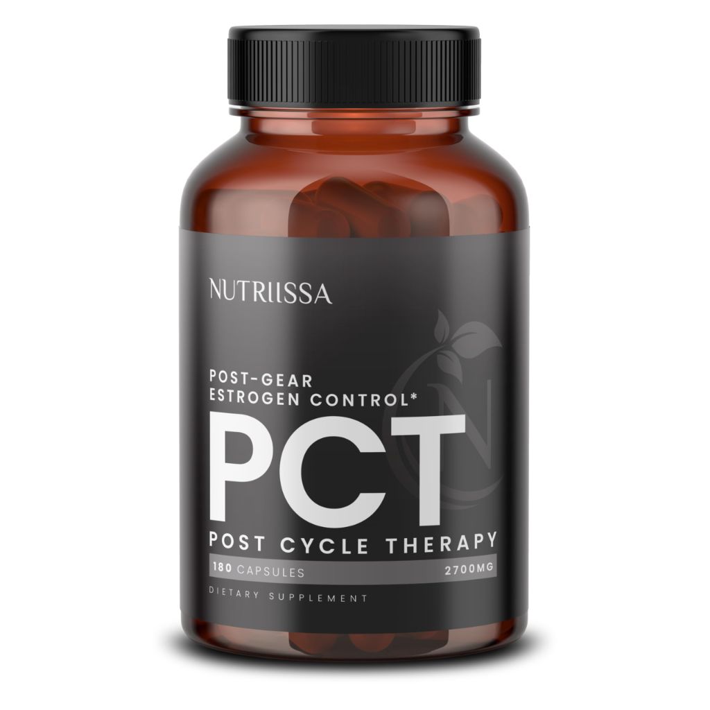 Nutriissa PCT – Post Cycle Support & Testosterone Booster for Men – 180 Count