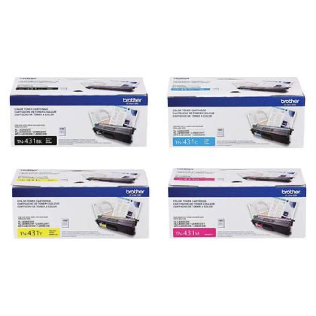 Brother TN-431BK Black Toner Cartridge Genuine Brother