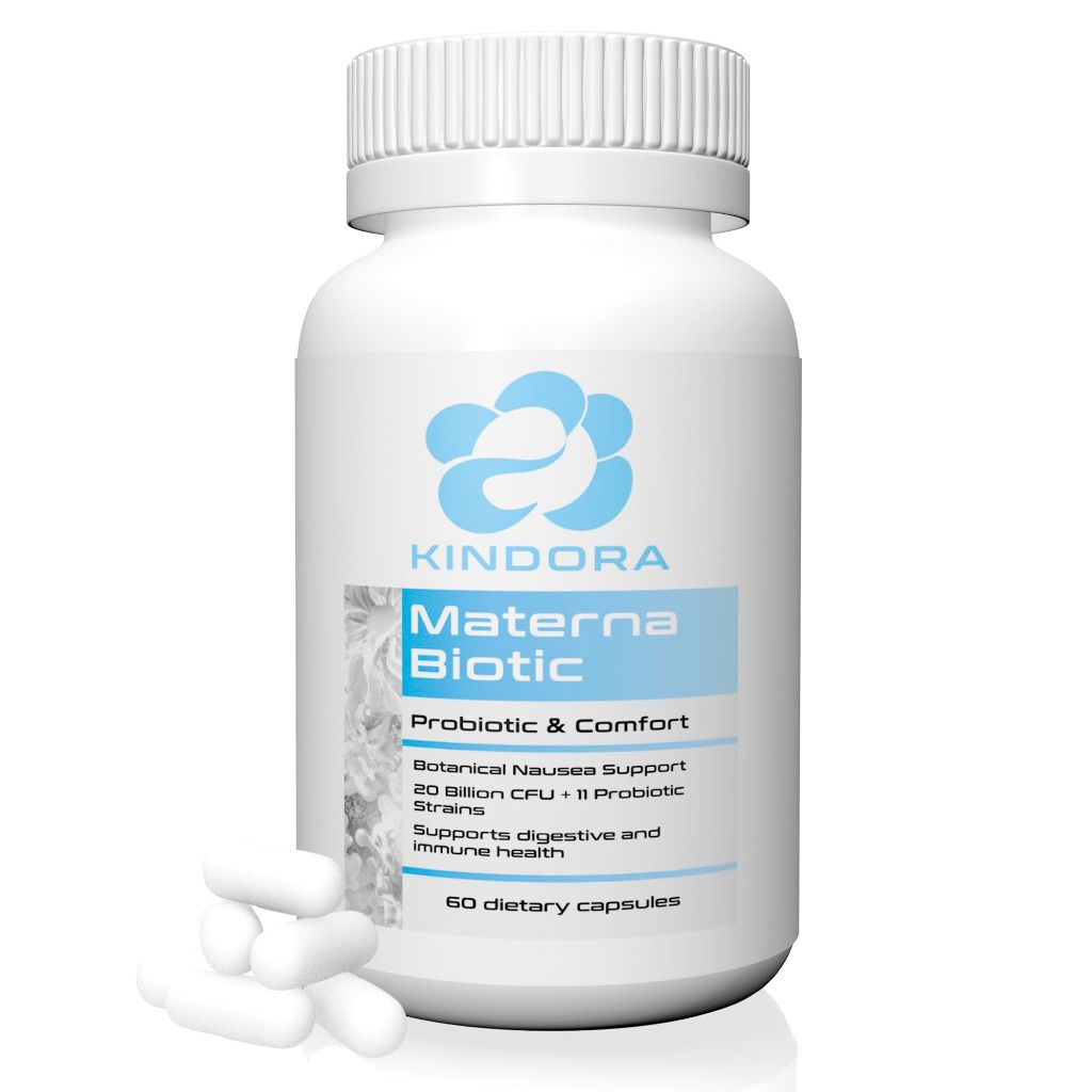 KINDORA Prenatal & Pregnancy Probiotic for Women - 60 Vegan Capsules