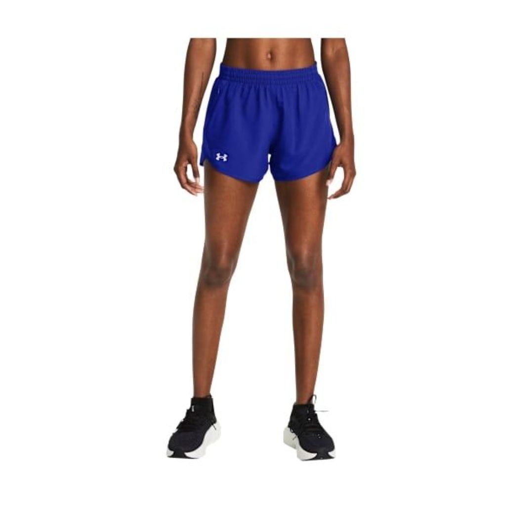 Women's Under Armour Fly-By Shorts, Size: Large, Royal