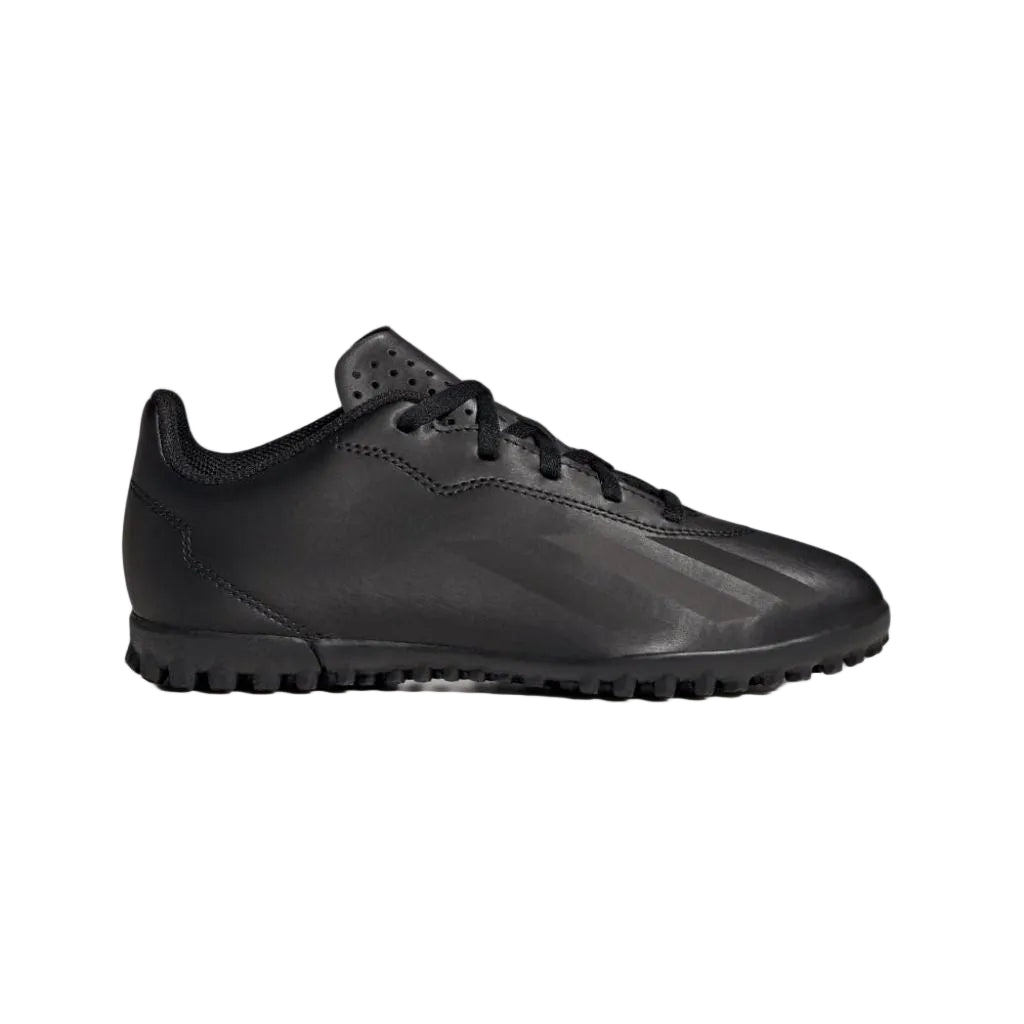 adidas Unisex Kid's X Crazyfast.4 Turf Soccer Shoes - Core Black, Size 11K