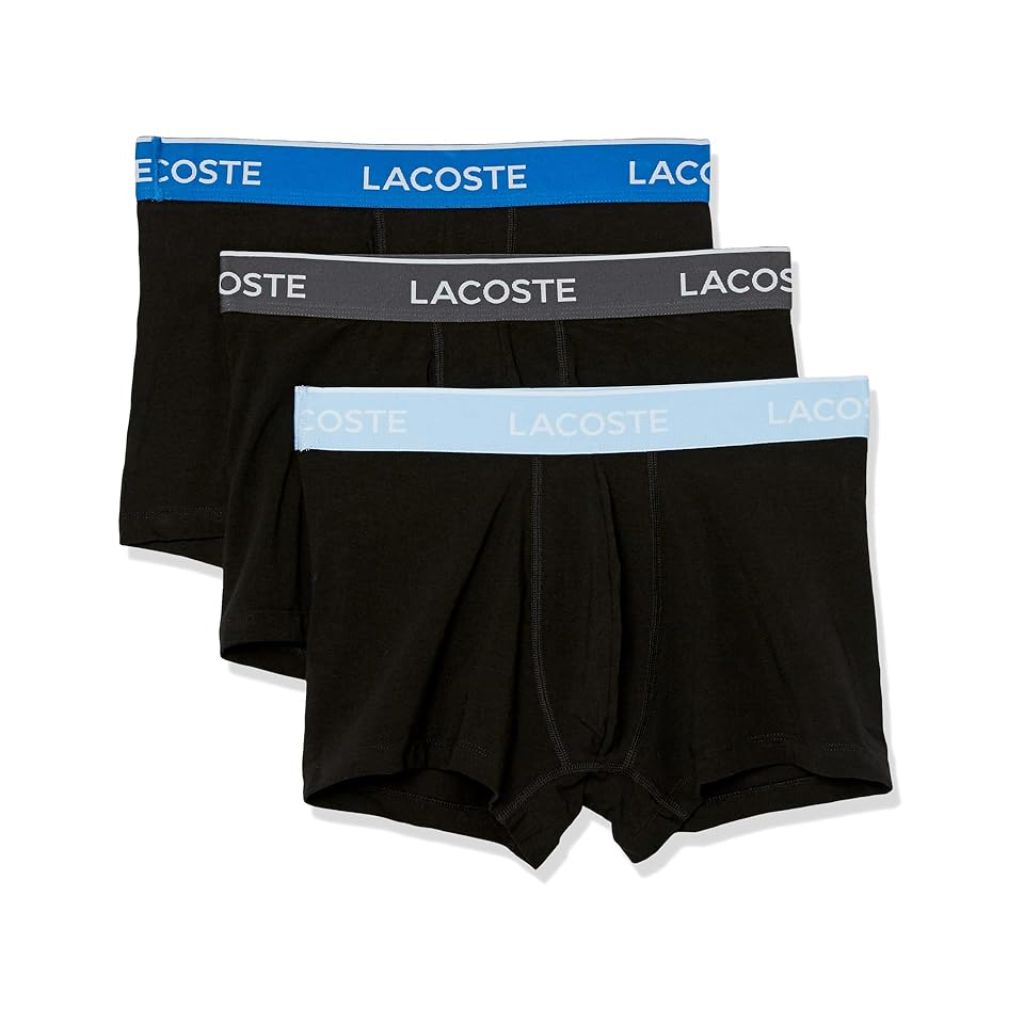 Lacoste Men's Waist Trunks Underwear - Black, Size M