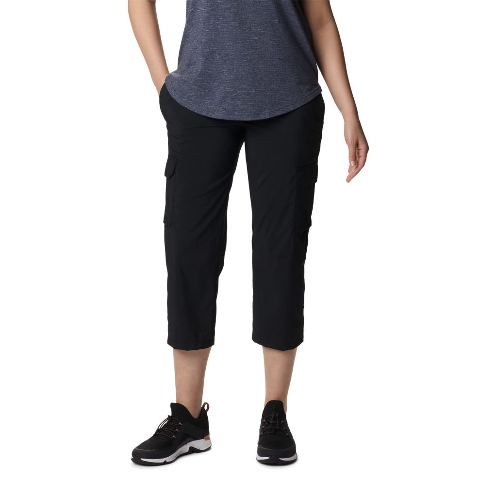 SZ 18W Columbia Women's Silver Ridge Utility Capri | Black