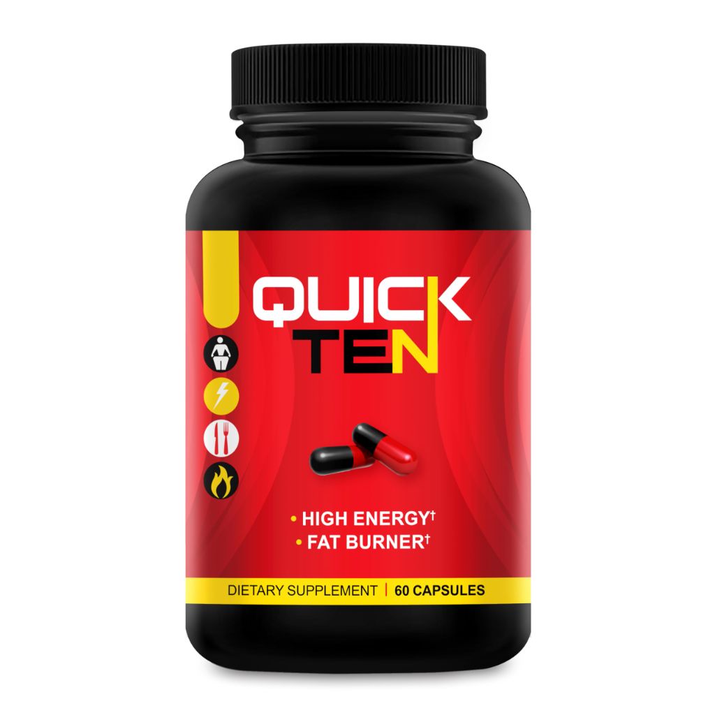 Drop 10 Quick – Diet Pills for Women & Men – Rapid Weight Loss Supplement – 60 Capsules
