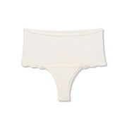 BOSS Lace Hipster Highwaisted Briefs Off-white