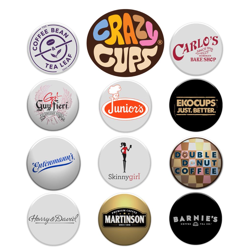 Perfect Samplers French Vanilla Coffee Pods Variety Pack, Medium Roast, 30 Count for Keurig K-Cup Machines