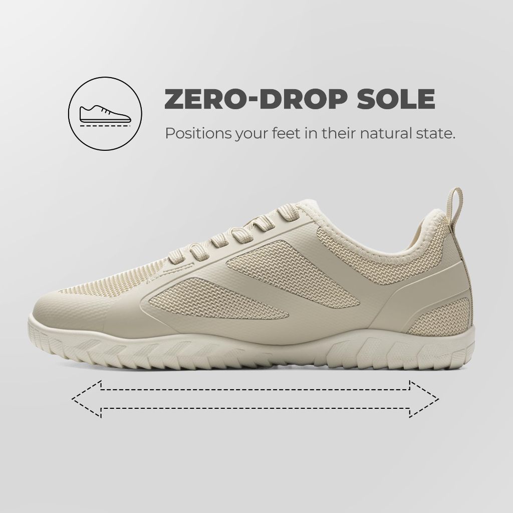 NORTIV 8 Barefoot Water Shoes, Khaki - size M13/L14.5