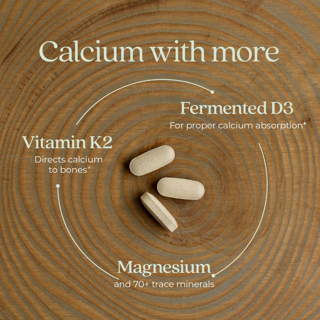 New Chapter Calcium Supplement - Bone Strength - 905 mg dose - 180 Slim Tablets