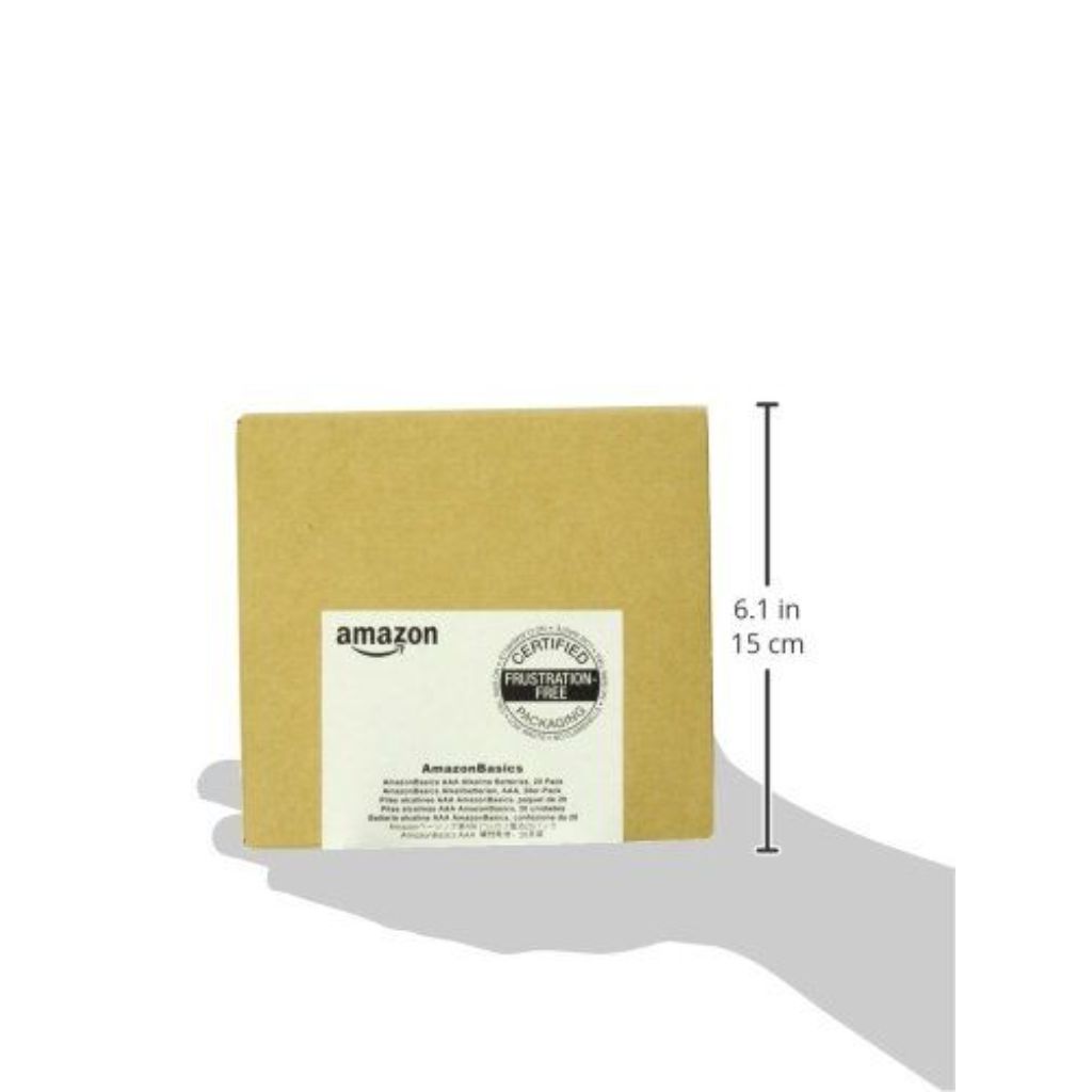 Amazon Basics High-Performance Alkaline Batteries - AAA - 20 Pack