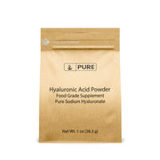 PURE ORIGINAL INGREDIENTS Hyaluronic Acid (1oz) Water Soluble, High Molecular Weight