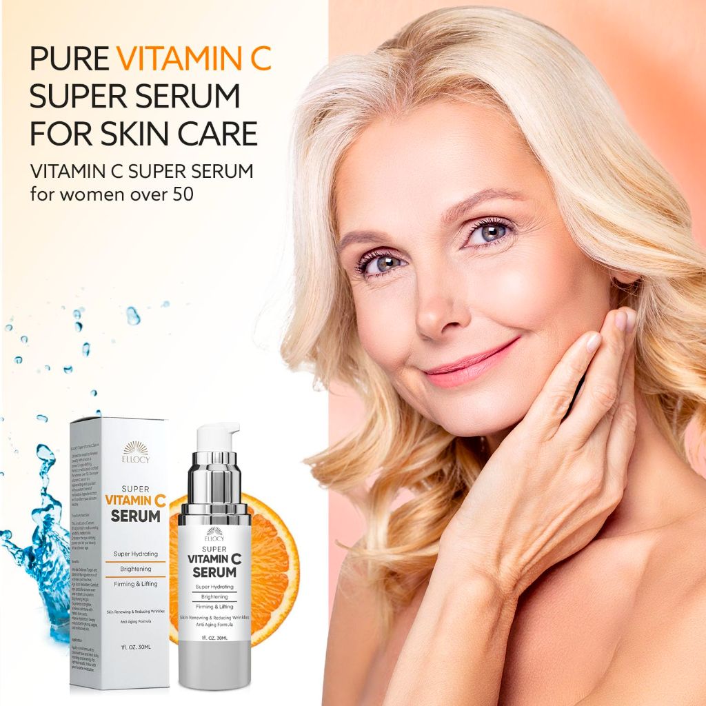Super Vitamin C Serum for Women Over 70: 30ml