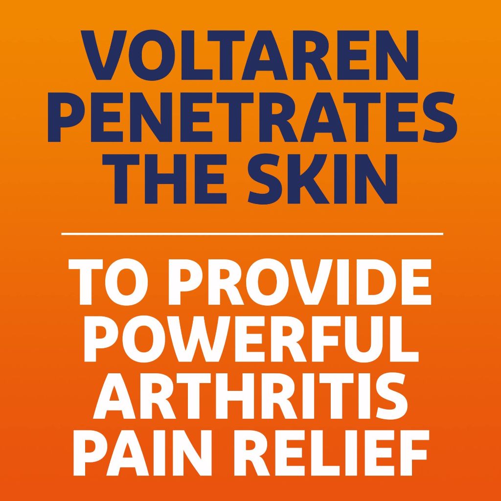 VOLTAREN, Topical 1% Arthritis Gel, 3.52 Ounce