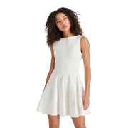 Steve Madden Apparel NILI Dress, White, 10